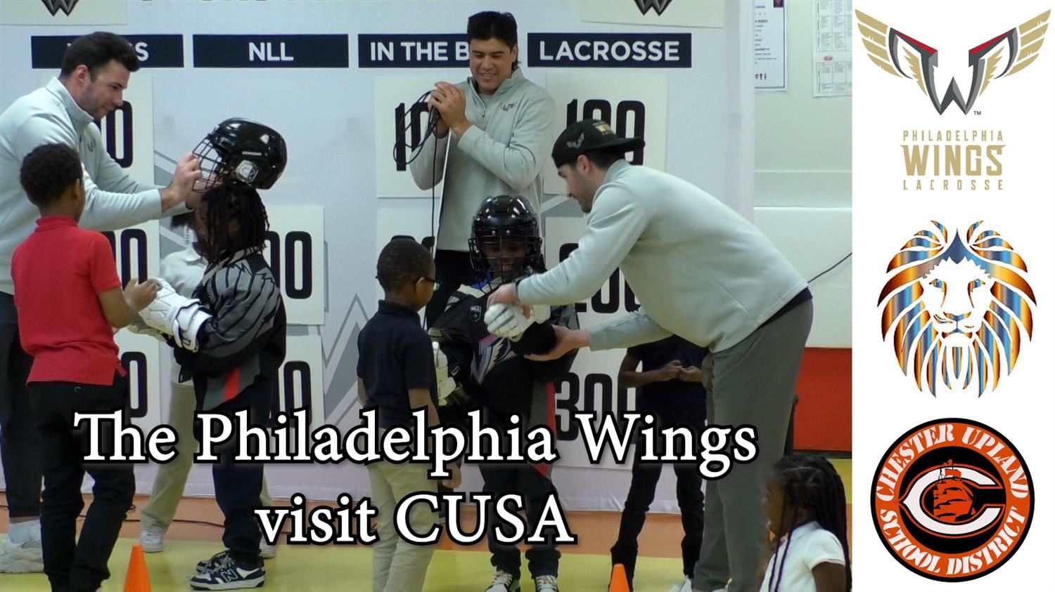  Phila Wings visit CUSA